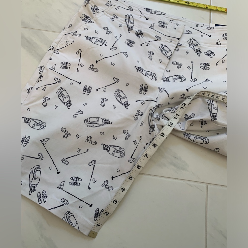 Izod Golf Stretch Chino Graphic Active Performance Shorts NWT - Picture 13 of 13
